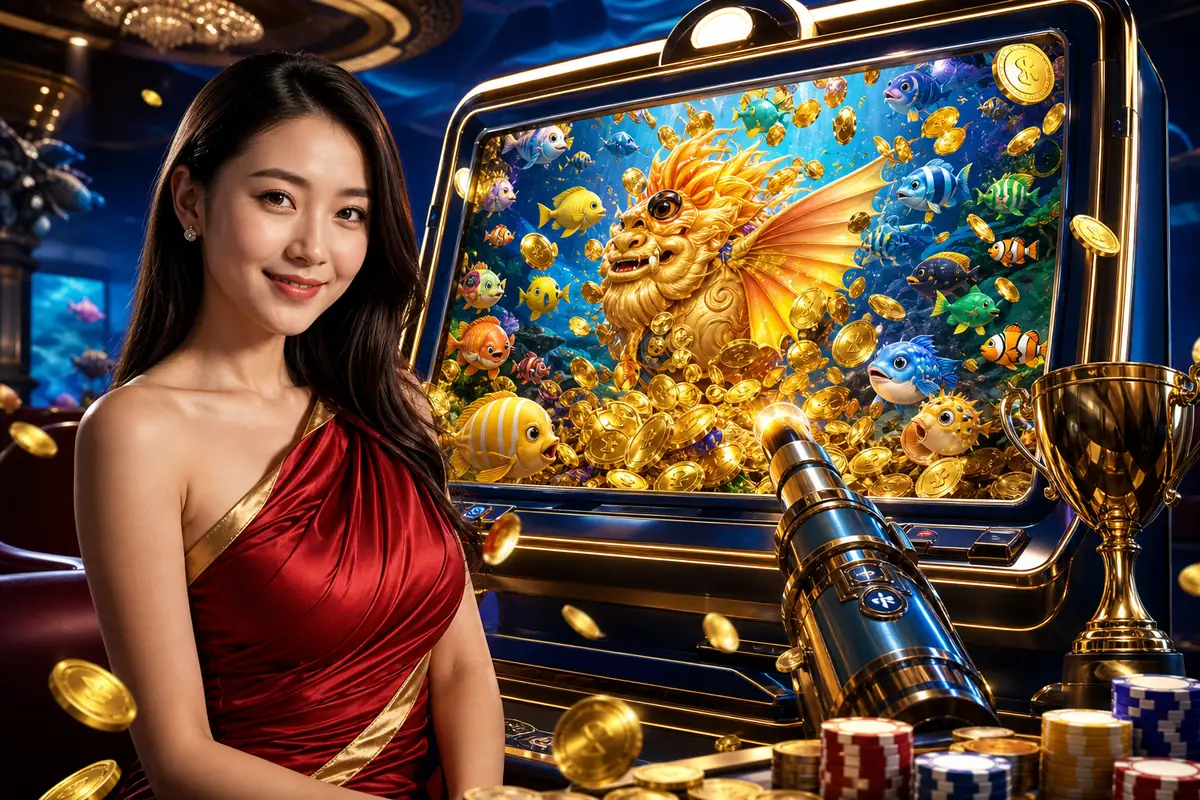 tkk66 Lucky Gods Fishing Gameplay